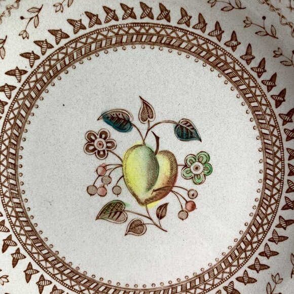 Johnson Bros Fruit Sampler Staffordshire Old Granite Plate - Picture 5 of 8